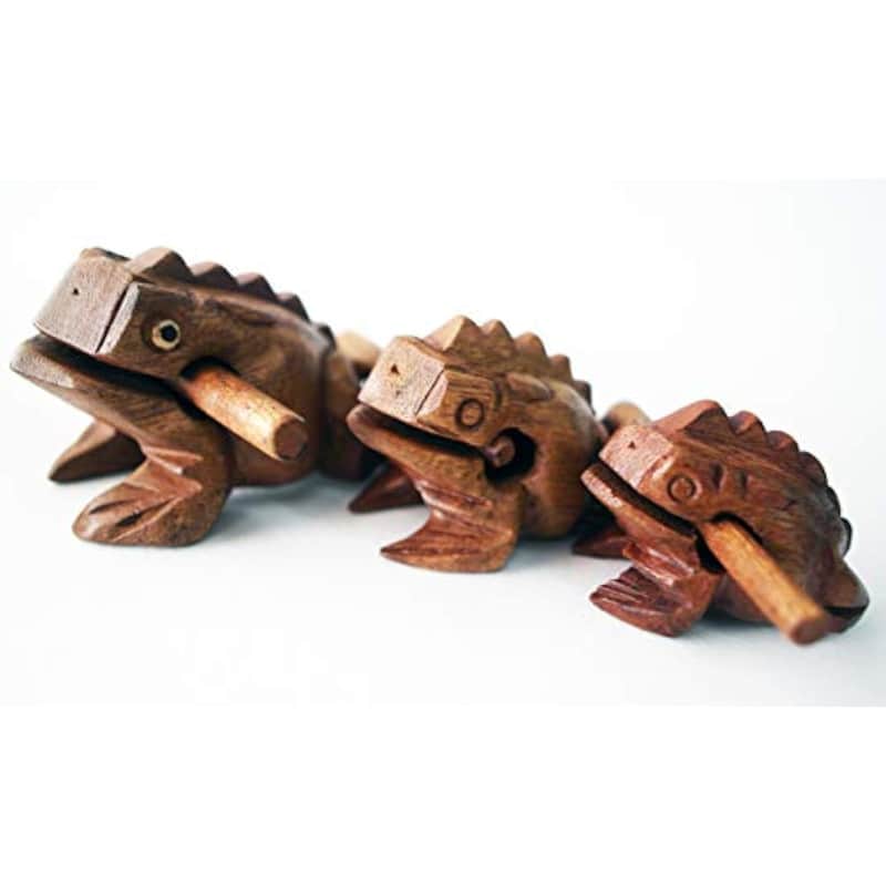 2025 Unbranded Guiro Percussion Musical Instruments Wooden 3 P...