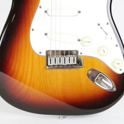 1989 Vintage Fender Stratocaster Plus Sunburst ~ALL Original~ Wilkinson Nut Strat +OHSC TBX Tone USA 1980s image 9
