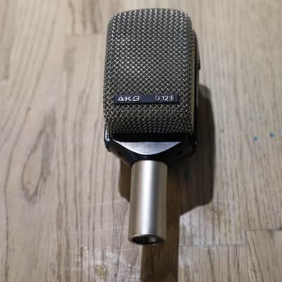 AKG D12 E Cardioid Dynamic Microphone 1970s - 1980s - Black / Silver image 2