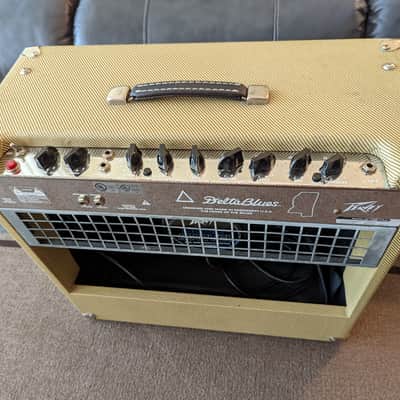Peavey Delta Blues 115 30W 1x15 Guitar Combo Amp - Tweed image 8