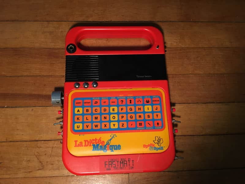 Texas Instruments FRENCH Speak & Spell La Dictee Magique Circuit Bent image 1