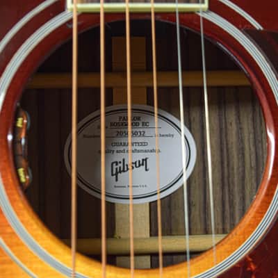 Gibson Parlor Rosewood EC - Rosewood Burst image 4