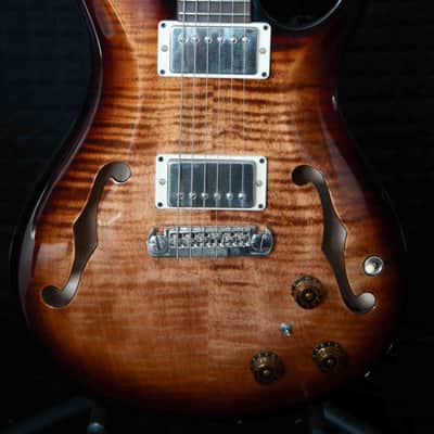 PRS Hollowbody II Piezo 2018 Faded Copperhead Wrap Burst image 2