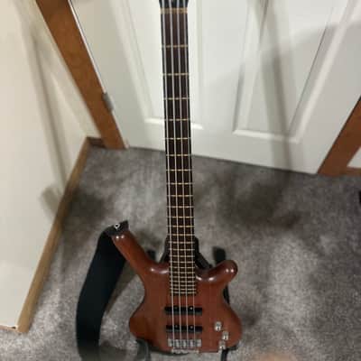 Warwick German Pro Series Corvette Bubinga 4 Active 2010s - Natural Transparent image 2