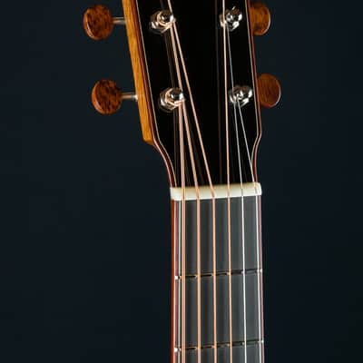 Bourgeois DBJ Figured Koa and Aged Tone Adirondack Spruce Sunburst Custom NEW - Sunburst image 15