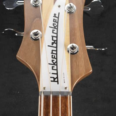 Rickenbacker 4005V Vintage Reissue Semi-Hollow Bass Guitar Mapleglo image 3