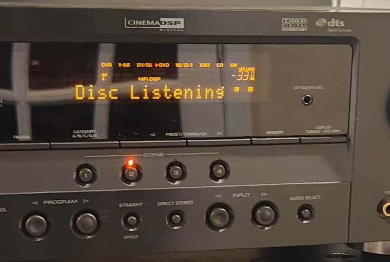 Yamaha Yamaha RX-V461 XM Ready home theater receiver 5.1 90s image 1