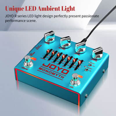 JOYO R-26 MONOMYTH Bass Preamp Effect Pedal Overdrive Channel with 6 Band-graphic EQ, (Price includes the import duty for US buyer) image 6