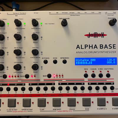 JoMox Alpha Base Analog Drum Synthesizer 2017 - Present - White / Natural image 1