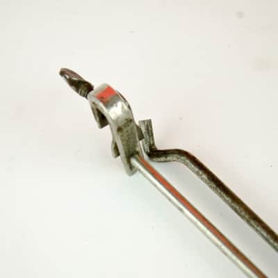 20's 30's Ludwig Simplicity Crash Holder Hanging Cymbal Mount Arm, Bass Drum Hoop Mount image 6