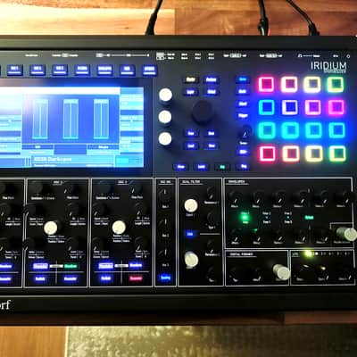 Waldorf Iridium Desktop Synthesizer 2020 - Present - Black image 2