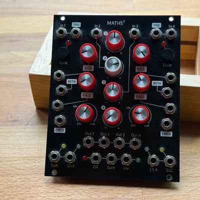 Make Noise Maths Module 2019 - Grayscale Matte Black Panel image 3