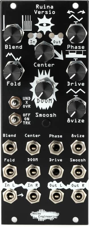 Noise Engineering Ruina Versio Multimode Distortion Eurorack Module - Black image 1