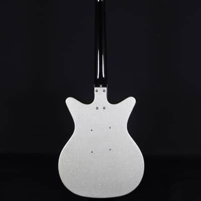 Danelectro D59 MOD New Old Stock, Silver Metal Flake image 7