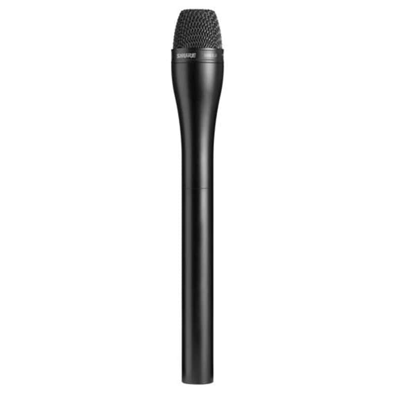 Shure SM63-LB Omni-Directional Dynamic Handheld Wired Microphone with Extended Handle, Black Finish image 1