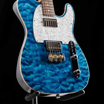 Suhr Custom Classic T 2026 - Aqua Blue Burst image 4