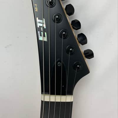 ESP E-II M-I Thru NT Black Satin Electric Guitar + Hard Case Made in Japan B-Stock image 12