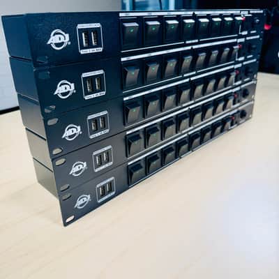 American DJ POW-R BAR RACK USB 10-Outlet 2-USB Rackmount Power Distributor image 4