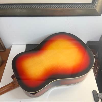 Kawai KF-90 Vintage Acoustic Guitar 60’s-70’s in Sunburst image 5