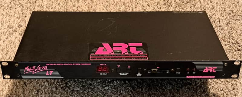 ART Multiverb LT 16 bit Multi effects processor Rack Mount image 1