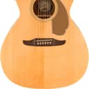 Fender Newporter Player Acoustic Guitar. Walnut Fingerboard, Gold Pickguard, Natural
