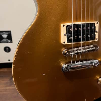 Gibson Les Paul Studio '50s Tribute T 2016 - Satin Gold Top image 5