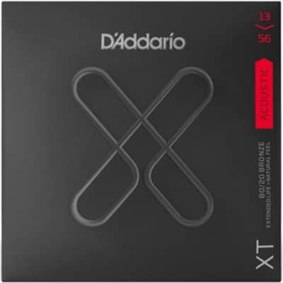 D'Addario XTABR1356 XT 80/20 Bronze Medium Acoustic Strings .013-.056 image 1