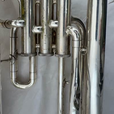 Yamaha YEP-201S Standard Euphonium 2010s - Silver-Plated image 14