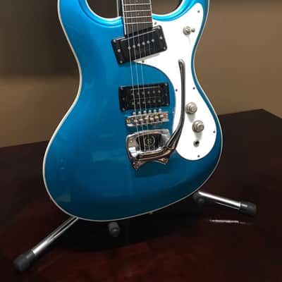 Hallmark Custom 60 Mosrite Clone Candy Blue image 1