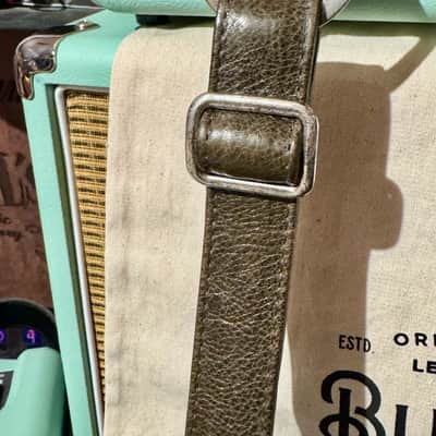 Blue Bell Straps PARIS TEXAS GREEN BULLET CIERVO Special Collection EXCLUSIVE for Al’s Music Factory image 7