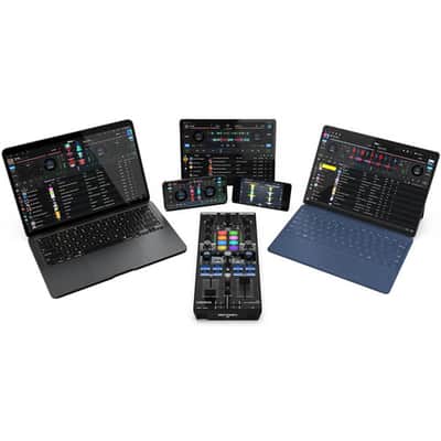 Reloop Mixtour Pro High-quality, Ultra-portable, All-in-one Four-deck DJ Controller with Audio Interface image 7