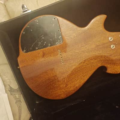 Luthierie hand made Shaving les Paul style 2017 - Red and Yellow image 10
