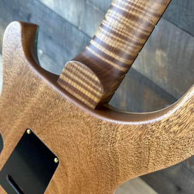 PRS Wood Library Custom 24 Flame Maple 10 Top, Torrified Flamed Maple Neck, Ebony FB - Blue Fade Satin 391905 image 10