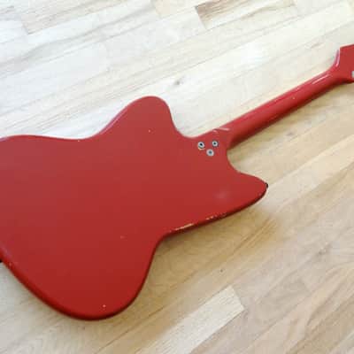 1967 Silvertone by Harmony 1488 Silhouette Vintage Guitar DeArmond Gold Foils image 13
