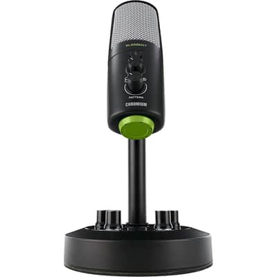 Mackie CHROMIUM Premium USB Condenser Microphone with Built-in 2-Channel Mixer image 8