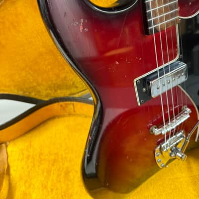 Guild S-50 Jet Star 1966 RARE Flamed Maple Headstock 100% Original (355) image 7