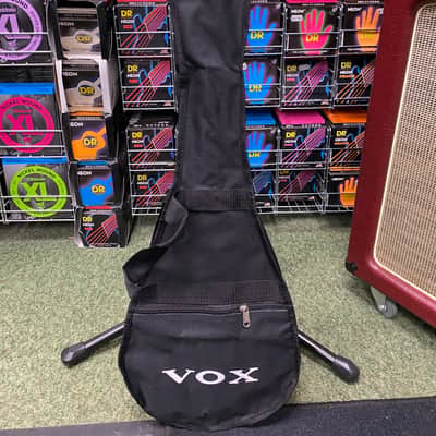 Vox Mini Mk III travel guitar teardrop shape in marble /white finish image 15