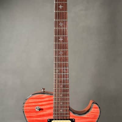 Knaggs Kenai T/S T1 Pink w/ Onyx Binding 2018 - Seymour Duncan Saturday Night Specials image 3