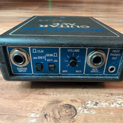 Rockman Guitar Ace by Tom Scholz SR&D Vintage Early 1990s Black Blue No Issues image 3