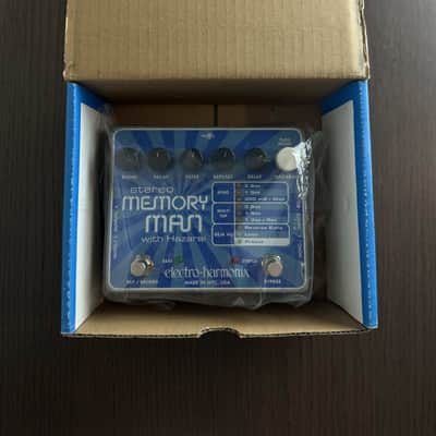 Electro-Harmonix Stereo Memory Man With Hazarai Digital Delay / Looper 2007 - Present - Blue image 3