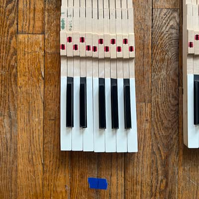 Fender Rhodes REPLACEMENT KEYS, 1 octave (1974) (listing 1 of 7) image 1