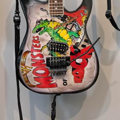 1988 Kramer Baretta II Monsters of Rock Promo Guitar #75 / RELISTED image 3