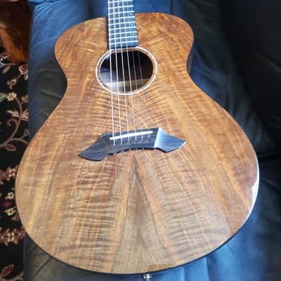 Breedlove SC20/W | 1990's Serial No. 2465 | Highly Figured Flamed Walnut | Signed Steve Henderson image 10