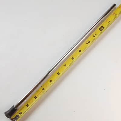 3/8"x 14 3/4" Straight Floor Tom Drum Leg Smooth Chrome Vintage Slingerland/MIJ image 1