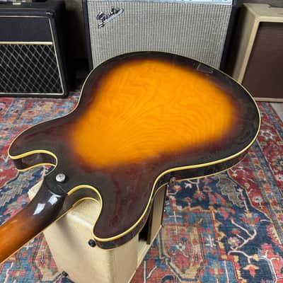 Yamaha SA2000 Semi-hollow Body ES335 Killer Sunburst - 1978 image 11