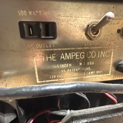 Ampeg Jupiter 42 1969 - Black Rolex image 4