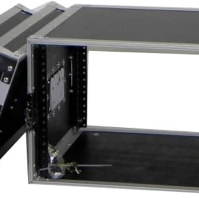 ProX X-6UE 6U Deluxe 14" Deep 19" Width Amp Effects Rack Flight Hard Case image 2
