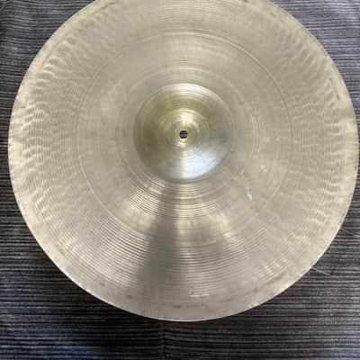 Zildjian Large Stamp 17" Crash Cymbal (1950's) image 2