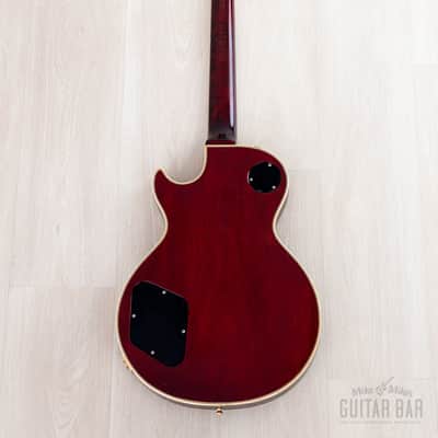 1975 Gibson Les Paul Custom Vintage Guitar Cherry w/ T Tops, Case image 3