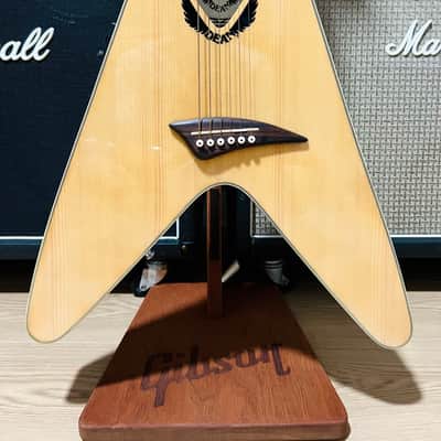 Dean V-Acoustic Flying V Acoustic Guitar Natural image 2